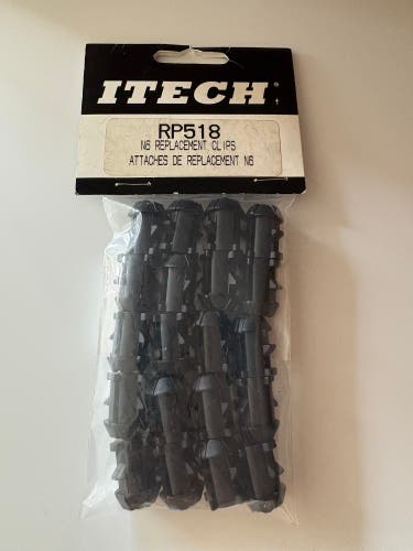 LISTING FOR STEPHANE - N6 Dangler Throat Guard Neck N6 Replacement Clip Set RP518 (10 pair pro pack)