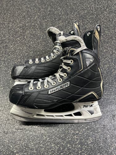 Black 2012 Bauer Nexus 400 Hockey Skates Regular Width 8.5 (Used)