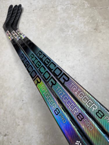 3 PACK 80 Flex P92 Senior CCM RibCor Trigger 8 Pro Right Hand Hockey Stick Pro Stock NHL (New)