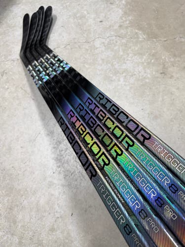 5 PACK 80 Flex P92 Senior CCM RibCor Trigger 8 Pro Right Hand Hockey Stick Pro Stock NHL (New)