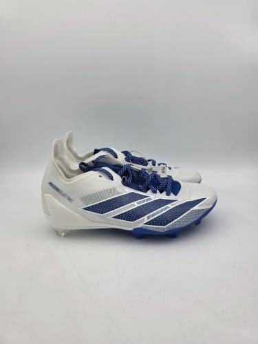 Adidas Adizero Electric IE6292 Football Cleats White Blue Mens Size 6