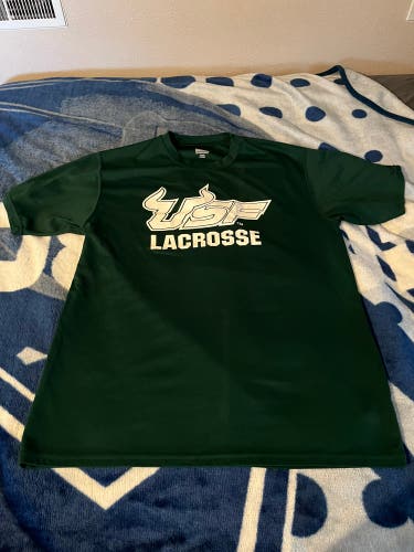 NCAA USF Lacrosse Dri-Fit Tshirt Size Large