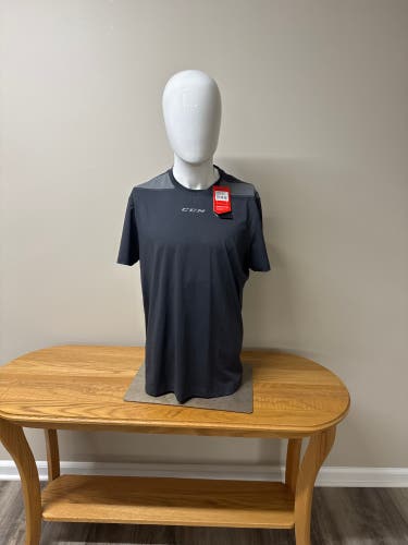 Gray Large Men's CCM Compression (New)