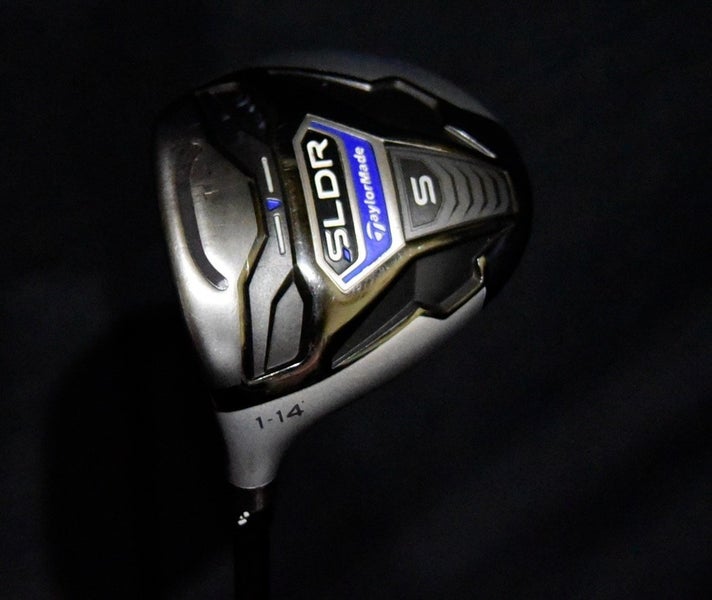 TAYLORMADE SLDR S MINI DRIVER LOFT 14, SHAFT 43.5 IN, STIFF FLEX