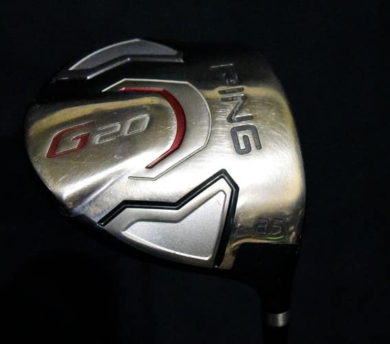 PING G20 DRIVER LOFT 8.5, SHAFT 45 IN, STIFF FLEX, RIGHT HANDED