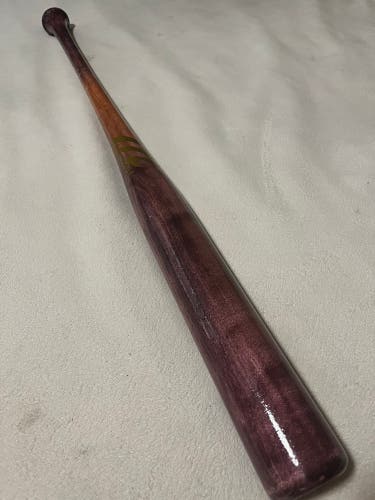 Marucci 34”/31.5oz Pro Cut Maple Wood Baseball Bat Custom Blem Natural Dark Cherry/Gold