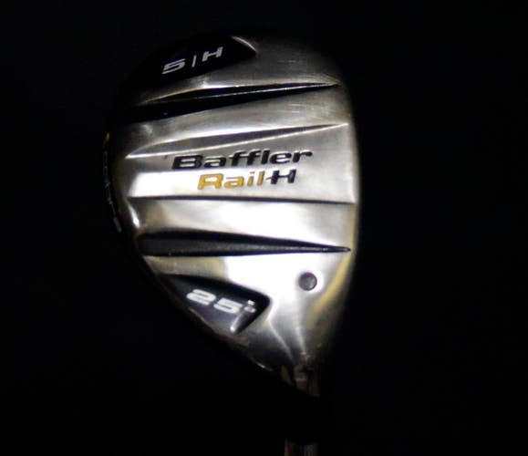 COBRA BAFFLER RAIL-H 5 HYBRID LOFT 25, SHAFT 39.5 IN, REGULAR FLEX, RIGHT HANDED