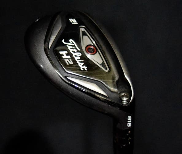 TITLEIST 816 H2 4 HYBRID LOFT 21, SHAFT 40 IN, STIFF FLEX, RIGHT HANDED