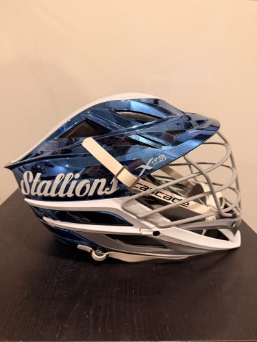 Blue Chrome Cascade XRS Pro Helmet (New)