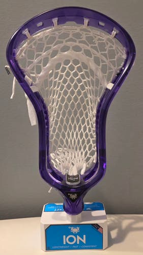 Brand New ECD Ion PURPLE GALAXY prestrung with Hero 4.0 Mesh Elite Pocket