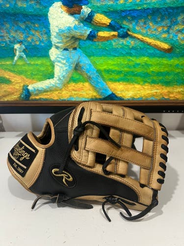 Rawlings Heart of the Hide PRO205-6BCSS RH Infield Baseball Glove 11.75" (Used)