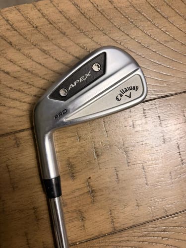 Men's 2024 Callaway Apex Pro 24 3 iron Left Hand Extra Stiff Flex Steel Shaft (Used)