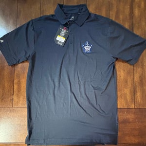 Toronto Maple Leafs NHL  Antigua Men Polo Shirt Adult Small NWT