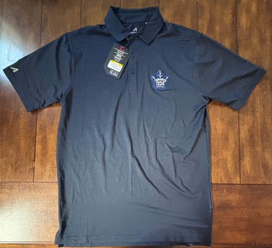 Toronto Maple Leafs NHL Antigua Men Polo Shirt Adult Small NWT