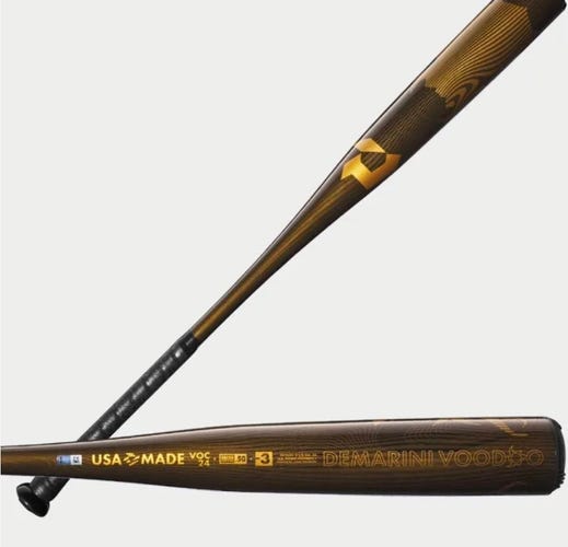 2024 DeMarini The Goods One Piece Alloy BBCOR Certified Bat (-3) 30 oz 33" (New)