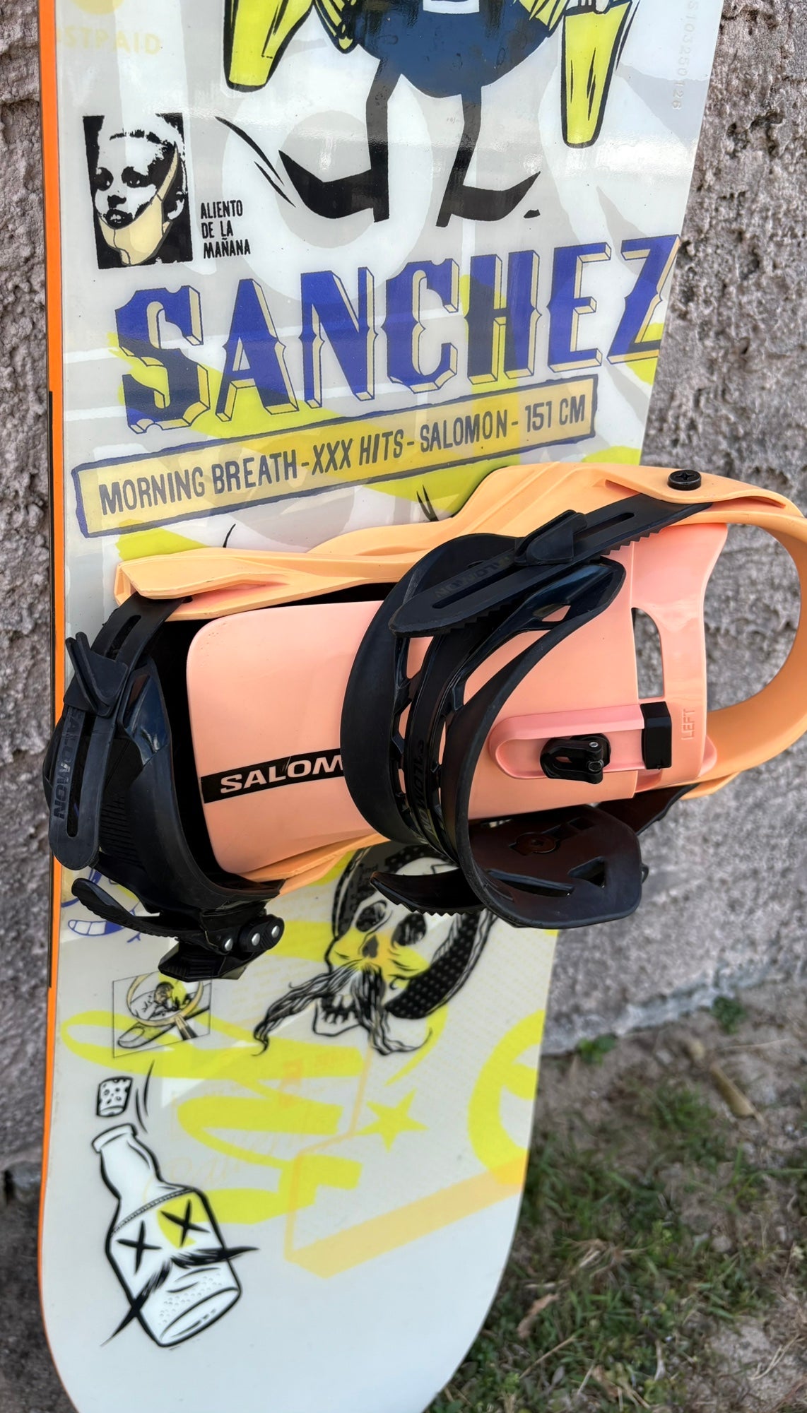 SALOMON SANCHEZ 151 × JOY RIDE M 151cm Salomon Sanchez Snowboard