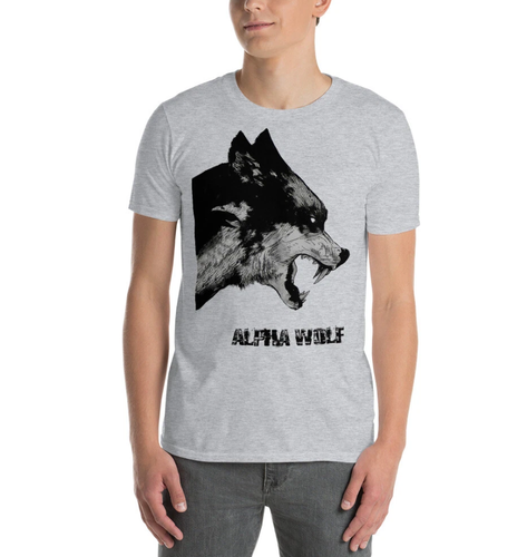 Alpha Wolf One Size Fits All Adult Unisex Shirt