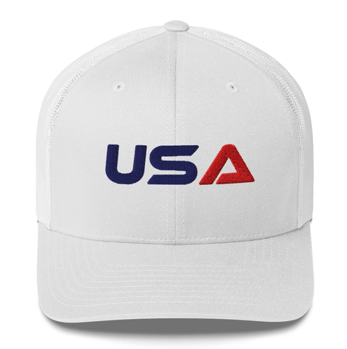 White Adult Unisex One Size Fits All Hat