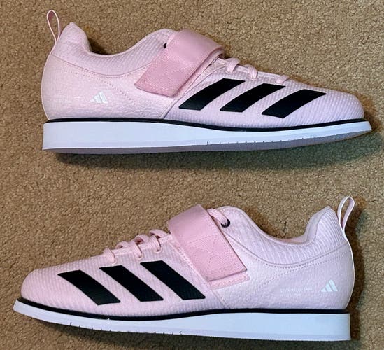 ADIDAS POWERLIFT 5 WEIGHTLIFTING SHOES ‘CLEAR PINK’ - SIZE US M10/W11.5