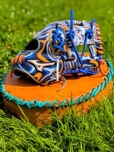 Mizuno M-Print Pro-Select GPS-40RMP Elite Level College/Travel Baseball Glove 11.5" (Used)