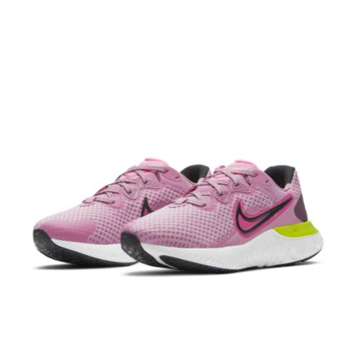 Nike Renew Run 2 CU3505-601 Sneakers Women's 7 Pink Road Running Shoes MEW1660