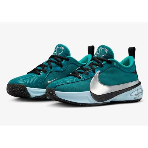 Nike Zoom Freak 5 All-Star FN1356-300 Kids US 6.5 Teal Basketball Shoes MEW1669
