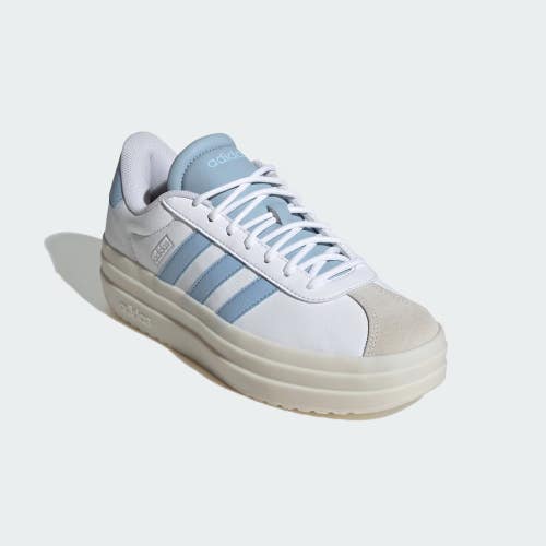 Adidas VL Court Bold JI1794 Sneakers Women's 9.5 B White Platform Shoes MEW1653