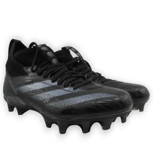 Adidas Adizero Impact IF2433 Men's US 10.5 Black Lace Up Football Cleats MEW1634