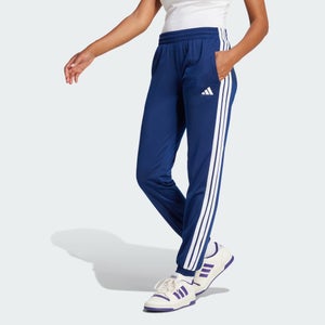 Adidas Dayready Trackpants Women's M Blue 3-Stripes Tapered Sportswear FTS1587