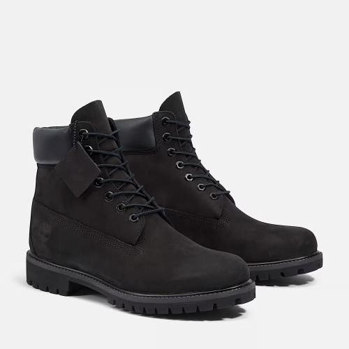 Timberland Premium TB010073001 Men's 10.5 Black Waterproof Ankle Boots HTAT1386