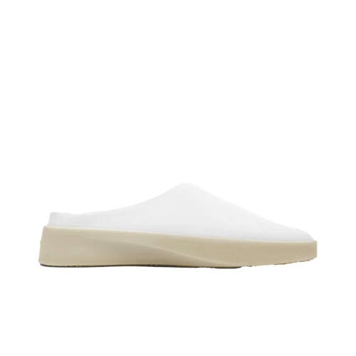 Wolf & Shepherd Cruise Mule Men's US 8.5 White Round Toe Slip On Shoes HTAT1406