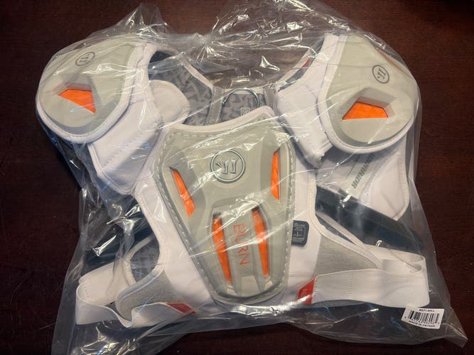 Large Adult Warrior Burn Shoulder Pads (New)