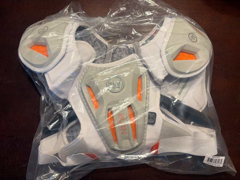 Large Adult Warrior Burn Shoulder Pads (New)