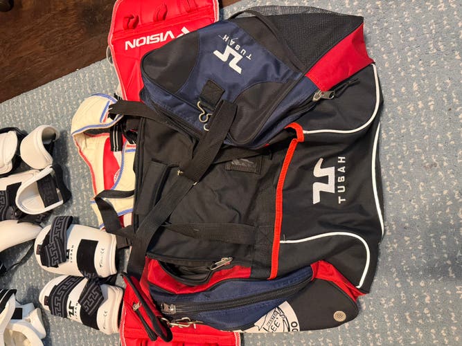 Taekwondo/ martial arts sparring gear (like new)