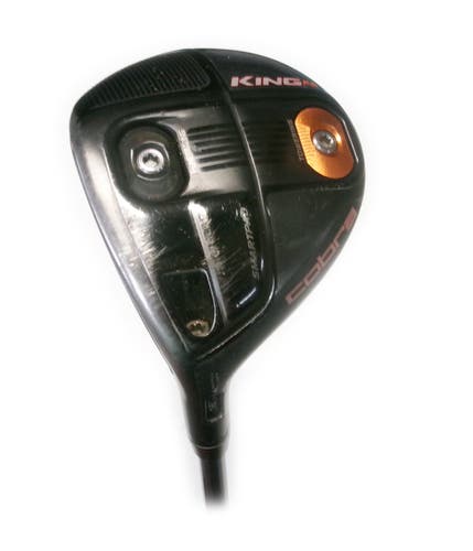 LH Cobra King F6 3-4 Wood Graphite Matrix Red Tie Q4 65 Regular Flex