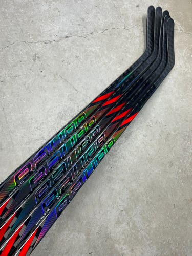 5 PACK 77 Flex Custom P90TM Senior Bauer Tracer Left Hand Hockey Stick Pro Stock NHL (New)