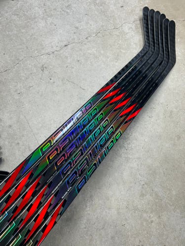 6 PACK 77 Flex Custom P90TM Senior Bauer Tracer Left Hand Hockey Stick Pro Stock NHL (New)
