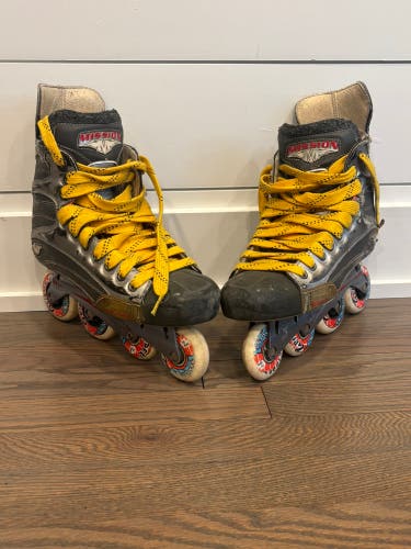 Mission Helium 9500 Quatro Inline Skates Regular Width Size 11
