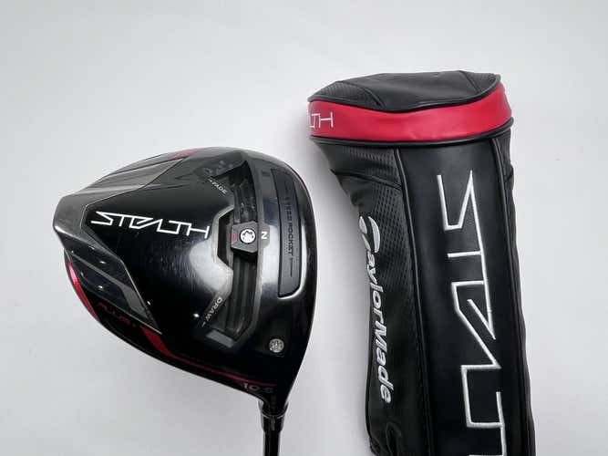 TaylorMade Stealth Plus Driver 10.5* HZRDUS RDX Smoke 6.0 Blue 60g Stiff RH HC