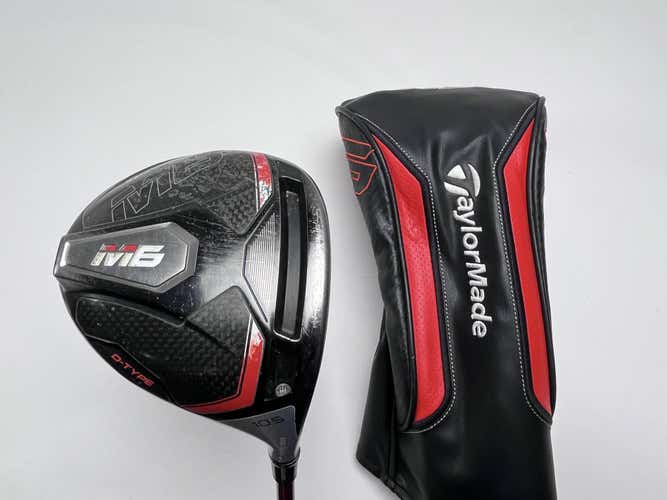 TaylorMade M6 D-Type Driver 10.5* Project X EvenFlow Max Carry 6.0 45g Stiff RH