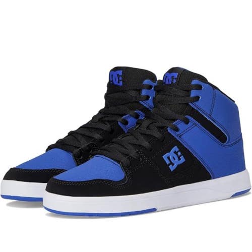 DC Gaveler Sneakers Men's 10.5 Blue Black Lace Up Athletic Skate Shoes HTAT1392