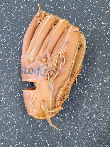 Used Spalding EZ CATCH BB/SB Glove LH Throw Brown 11" 11849-S000041701