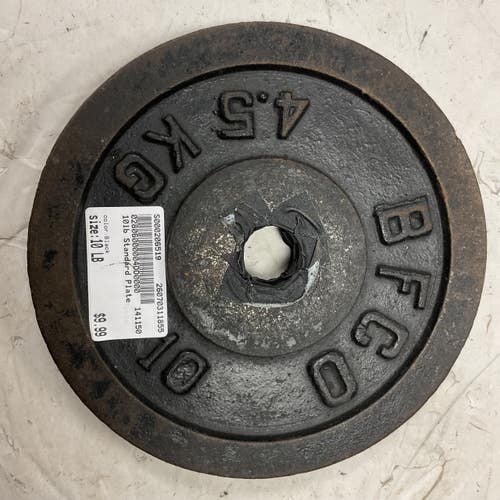 Used Standard Plate Black 10 lb 11855-S000206519