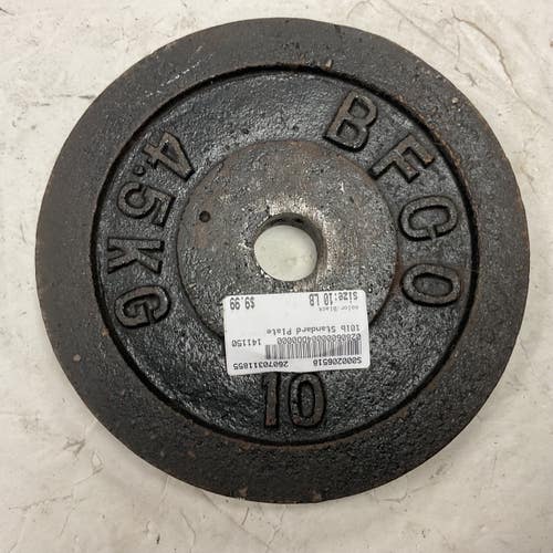 Used Standard Plate Black 10 lb 11855-S000206518