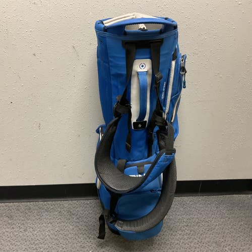 Used Ping HOOFER Mens Stand Bag Royal Blue 11855-S000206492