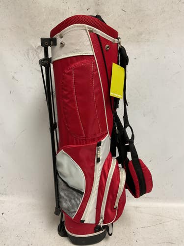 Used Powerbilt JR STAND BAG Jr Stand Bag White/Black/Red 11855-S000206595