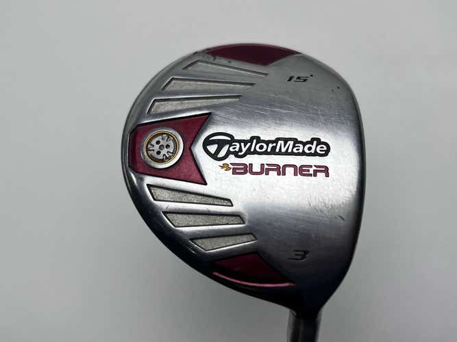TaylorMade Burner Steel 2007 3 Fairway Wood 15* REAX 50g Regular RH