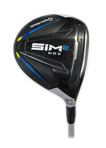 TaylorMade Sim2 Max 16.5* 3 Wood HL Graphite Aldila NV 45 Ladies Flex