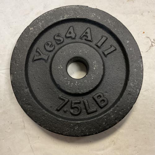 Used YES4ALL Standard Plate (Each) 7.5 lb 11855-S000206123