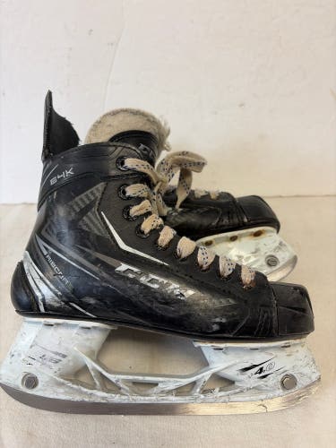 Black CCM Ribcor 64K Hockey Skates Regular Width Size 3 (Used)